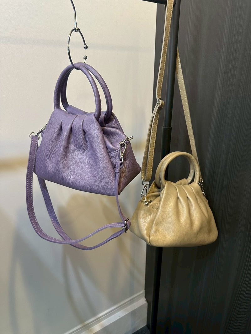 2025秋冬新作イタリア　Remite別注カラーレザーバンドルBAG