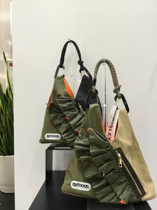 OUTDOORコラボフリルバッグS