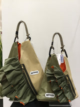 OUTDOORコラボフリルバッグM