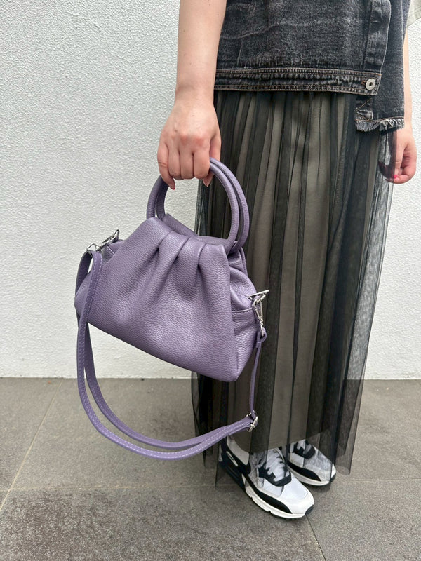2025秋冬新作イタリア　Remite別注カラーレザーバンドルBAG